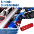 Uxcell 1 5 Id 6 Length 4-ply Reinforced High Temp Straight Coupler Silicone Reducer Hose Red For Car Intercooler Intake Piping