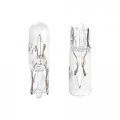 X Autohaux 10pcs Dc 12v T5 W1 2w Led Dashboard Light White For Car Internal