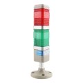 Baomain Industrial Signal Light Column Led Alarm Square Tower Indicator Continuous Warning Red Green Dc 24v Lgp-402t2