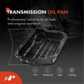 A-premium Transmission Oil Pan With Drain Plug Compatible Dodge Ram 1500 1996-2006 2500 1997-2009 3500 1997-2010 Dakota
