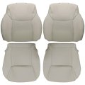 Light Tan Driver Passenger Side Bottom Top Replacement Microfiber Leather Seat Covers For Lexus Lx570 2008 2009 2010 2011 2012 