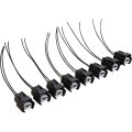 Aip Electronics Set Of 8 Premium Fuel Injector Connector Pigtails For 1997-2001 Infiniti Q45 V8 Fit Wh1004x8 