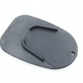 Semt-black Kickstand Plate Pad Universal Compatible With Honda Suzuki Kawasaki Yamaha Ducati
