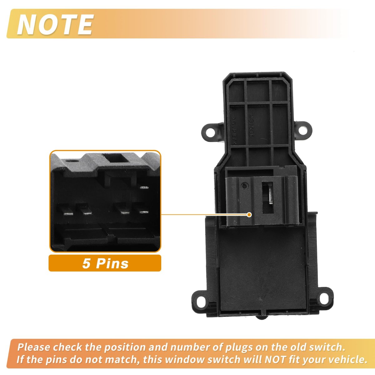 Front Right Passenger Side Power Window Switch For Honda Civic 2006-2011 Control