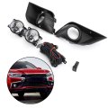 Front Bumper Fog Light Kit For Mitsubishi Outlander Sport Asx Rvr 2016-2018