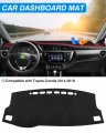 Cartist Dash Cover For Toyota Corolla 2014 2015 2016 2017 2018 Accessories Dashboard Mat Non-slip Pad Carpet Anti-glare