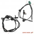 A-premium Abs Wheel Speed Sensor Compatible With Volvo Models S60 2001-2009 Xc70 2003-2007 S80 1999-2006 V70 2001-2007 Rear