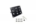 Dewhel Tow Hook License Plate Bumper Mount Bracket For Mercedes C E Glk Glc Gle Class 