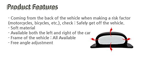3inch 2pcs Cardeco Puzzle Plus Alpha Circle Mirror Blind Spot Rear Side View ...