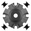 Caltric Face Drive Moveable Plate With Damper Compatible Arctic Cat Hdx 700 4x4 2016-2017
