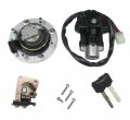 Ignition Switch Gas Cap Cover Seat Lock Key Set For Suzuki Katana 600 750