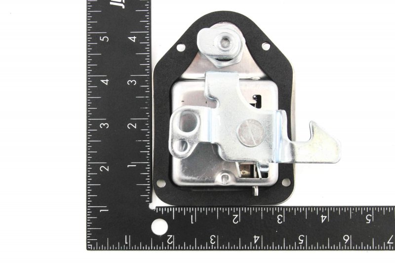 Red Hound Auto 2 Stainless Door Lock Trailer Toolbox Rv Handle Latch 4-3 8 Inches X 3-1 4 Paddle Key