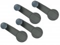 Rukse Set Of Four Plastic Gray Window Cranks Or Handles For Cherokee Xj And Grand Zj 