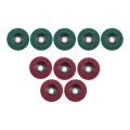 Grit Scour Flap Disc 4 In 180 320 Coated Abrasive Discs For Angle Grinders Non Woven Nylon Fiber Wheels Metal And Wood 
