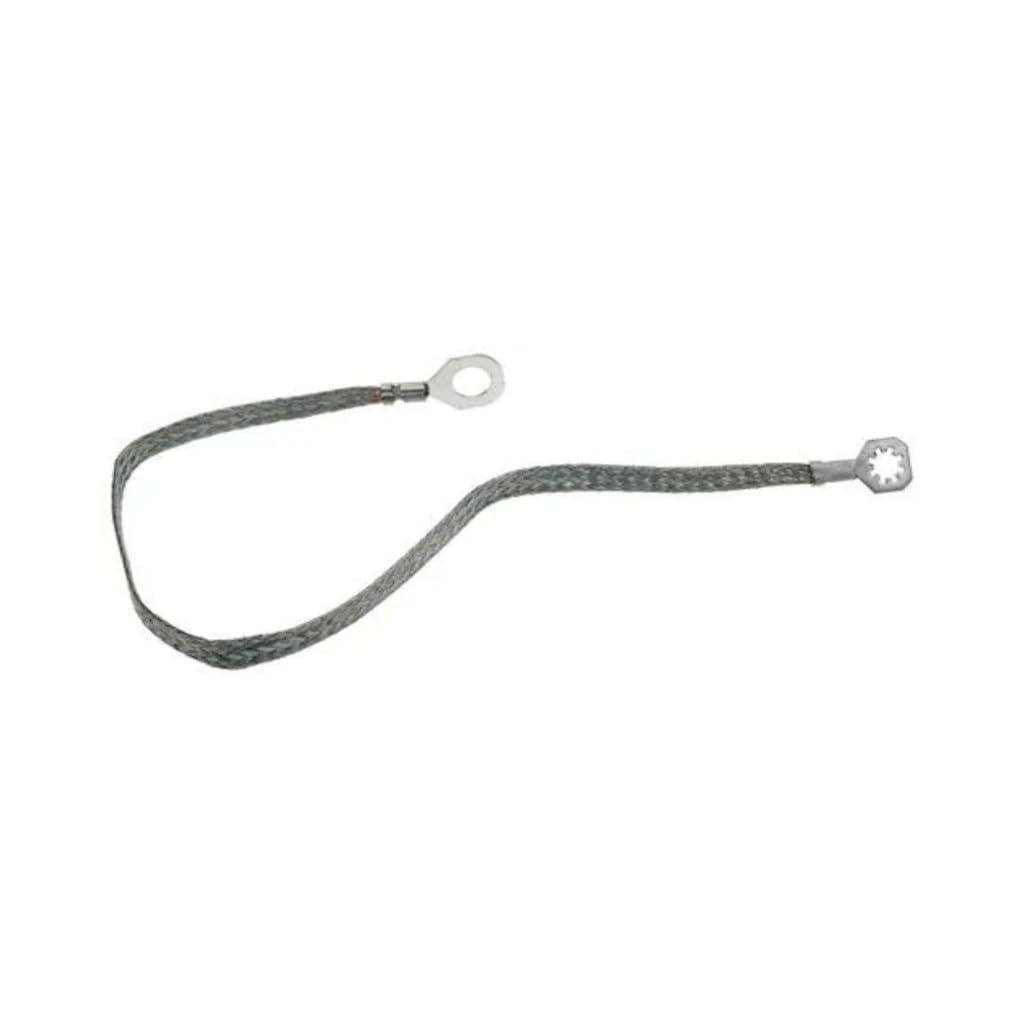 Body Electrical Ground Strap Copper Gray And Silver Stranded 2 Conductors