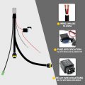 Nslumo H10 H12 Hb3 Hb4 Fog Light Wiring Harness Socket Connector With 40a Relay On Off Switch Kit For 2005-2022 Toyo Ta Tundra