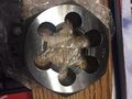 1 3 4 In-6 Carbon Steel Hexagonal Re Threading Die Model 769 1-3 4-6 
