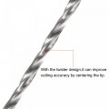 Uxcell 5 Pcs 1 8mm Mini Micro Twist Drill Bits High-speed Steel Straight Shank Extra Long Bit 80mm For Aluminum Alloy