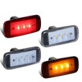 Dna Motoring Fendl-dram10-ch 4pcs Dually Bed Fender Led Side Marker Cab Light Set 