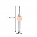 Uxcell Pcb Drill Bits 0 15mm 0mm Tungsten Carbide Rotary Tool Jewelry Cnc Engraving Print Circuit Board Micro 1 8 Inch Shank 1