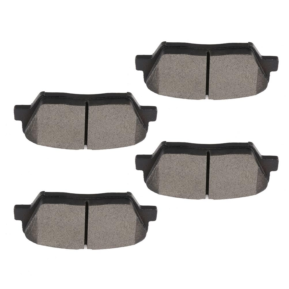 Front Disc Brake Pad Set D1432 Semi Metal 4 Piece For Hyundai Azera 2012 2017 Santa Fe 2010 And Kia Sorento 2011 2015