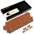 Caltric Orange Drive Chain Compatible With Honda Trx450er Electric Start 2006-2014