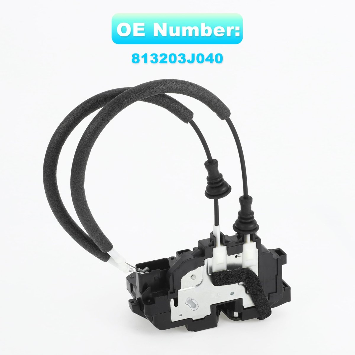 Front Right Passenger Side Power Door Lock Actuator Motor With Cable For Hyundai Veracruz 2007-2012 Latch Assembly Replace No