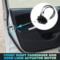 Front Right Passenger Side Power Door Lock Actuator Motor With Cable For Hyundai Veracruz 2007-2012 Latch Assembly Replace No