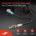 A-premium O2 Oxygen Sensor Compatible With Buick Verano 2013-2016 Regal 2011-2013 2 0l Upstream And Downstream 2-pc Set