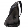 Ocpty Black Left Side And Right Mirrors Fit For 2003-2006 Cadillac Escalade Esv Smooth Mirror Glass Manual Fold Non-heated