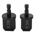 Air Conditioner Tube Expander Swaging Tool Drill Bit Set Carbon Steel Black Wear Resistant Pipe Mechanicalcomponents
