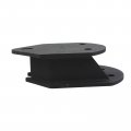 Spare Tire Carrier Spacer For 1987-2018 Wrangler Jk Tj Yj Black 1053 