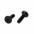Uxcell 1 8-inch X 2-inch Grade 10 9 Countersunk Flat Head Hex Socket Cap Screw Black 50pcs