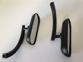 Black Custom Mini Oval Mirrors For Suzuki Savage Intruder Volusia Boulevard B00ywcqig2