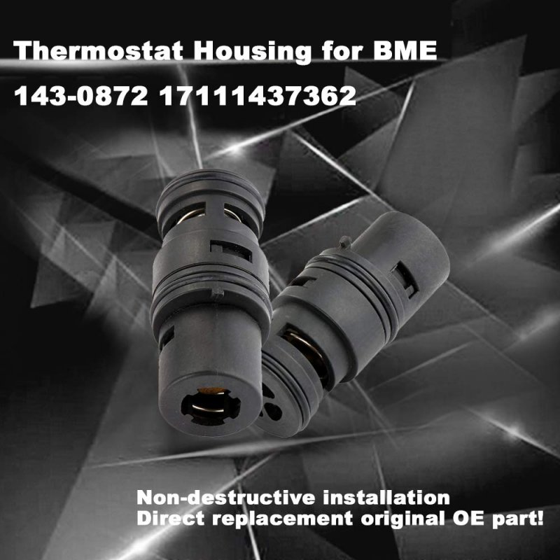 143-0872 Engine Coolant Thermostat Housing Water Outlet Kit Replacement Fit For Bmw 323ci 2000 323i 1999-2000 323is 1998-1999