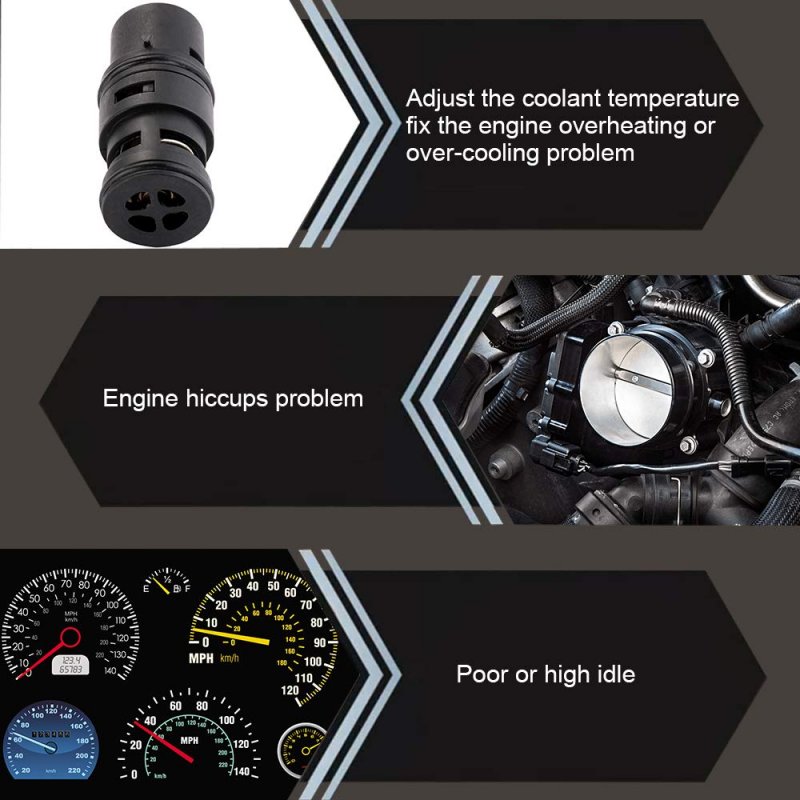 143-0872 Engine Coolant Thermostat Housing Water Outlet Kit Replacement Fit For Bmw 323ci 2000 323i 1999-2000 323is 1998-1999
