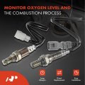 A-premium O2 Oxygen Sensor Compatible With Toyota Prius 2010-2011 1 8l Upstream Downstream 2-pc Set Replace 89467-12010