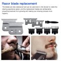 Silver Replacement Blades Compatible For Andis T Outliners Trimmer Gtx G Go Gto