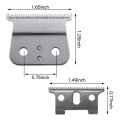 Silver Replacement Blades Compatible For Andis T Outliners Trimmer Gtx G Go Gto
