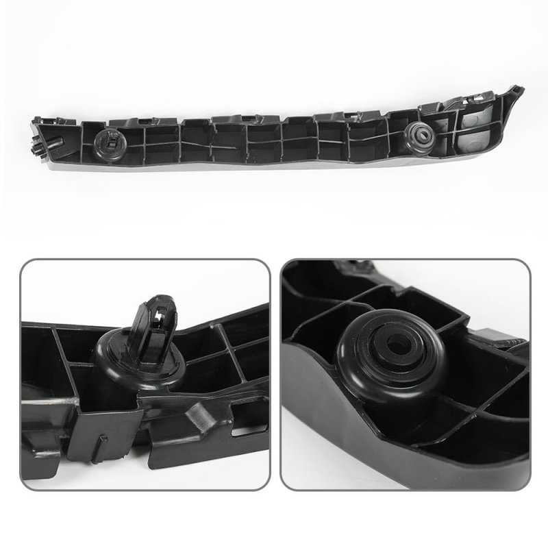 Front Bumper Cover Support Brackets For Toyota Sienna 2011-2020 5211508020 5211608010 To1043116 To1042116 Left Right Side Black