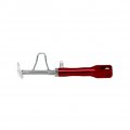 Newsmarts 230-270mm Motorcycle Parts Adjustable Universal Kickstands Motor Scooter Modified Foot Bracket Red
