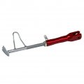 Newsmarts 230-270mm Motorcycle Parts Adjustable Universal Kickstands Motor Scooter Modified Foot Bracket Red
