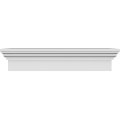 Ekena Millwork 28 Bottom Width X 34 1 4 Top 9 H P Crosshead 