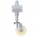 Heavy Duty Gate Wheel Spring Loadedcaster For Uneven Ground 110lbs Load Capacity