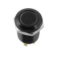 E Supporta Black Case 12mm White Led Light 2a Momentary Push Button Switch Stainless Waterproof Car Boat 