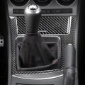 Uoada Carbon Fiber Car Interior Accessories Central Control Mt Gear Shift Surround Frame Cover Trim For Mazda 3 Axela 2010-20