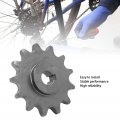 Natudeco Carbon Steel Pinion Gear 420 13t Tooth Sprocket Electrical Machinery For My1016z2 My1016z3 My1018 Geared Motors