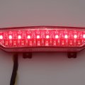 Httmt Mt124- New Led Tail Brake Light Turn Signals Compatible With Kawasak Ninja Zx6r 2007 2008 Clear