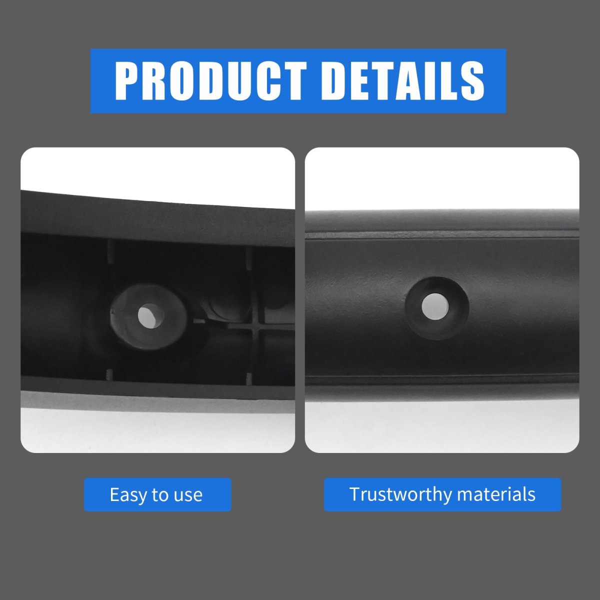 2pcs 291002244 Rear Bumper Corner Cap For Sea-doo Gtx Gti Wake Rxp X Rxt Pro Se Replaces 291001505 291001571 291000999