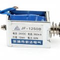 New Lon0167 Dc 24v Jf-1250b Pull Push Type Opening Frame Solenoid Electromagnet Dc 24 I Pull-push-typ A
